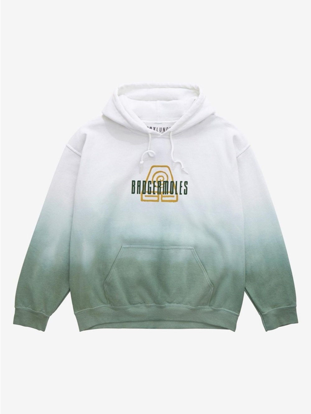 Women’s XS S M Avatar: The Last Airbender Badgermole Dip-Dye Hoodie BoxLunch